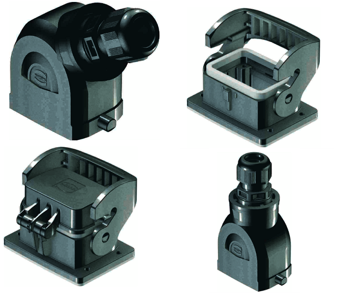 Harting Han-Eco B fr Auenanwendungen Han-Eco B Baugre 10B