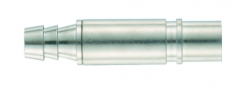 Pneumatic contact, female, without shut-off, straight, 6 mm