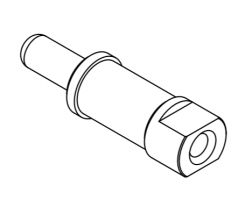 TC200 screw contact, male, 70 mm