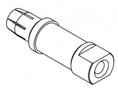 TC200 screw contact, female, 70 mm