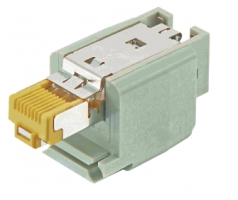 Han-Brid RJ45 C Hybrid-Netzwerksteckverbinder