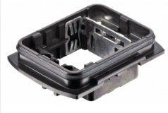 Han-Yellock 30 bulkhead housing, IP65, IP67