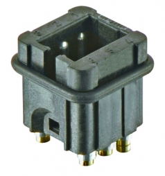 Staf 6 male insert, screw termination