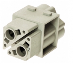 Han 100 A module, female, crimp, 10 - 35 mm