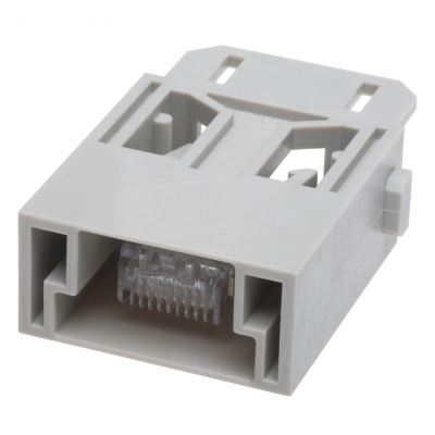 Han RJ45 Module Male Insert for RJ45 Plugs