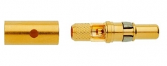 coaxial pin contact 50 Ω acc. to DIN 41626 fr RG 58 C/U