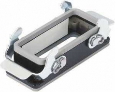 Han M 16B surface mounted housing, double locking lever