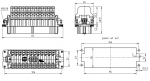 Han 24ESS, Buchseneinsatz, 0,14 - 2,5 mm, Kfigzugfeder