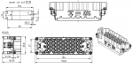 Han 46EE Stifteinsatz, Crimp, 0,14 - 4 mm