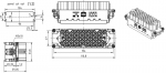 Han 64EEE Buchseneinsatz, Crimp, 0,14 - 4 mm