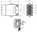 GigaBit Kontaktbuchse, 0,09 - 0,52 mm, (Schirm-GND) Crimp