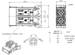 Megabit module male insert, 0,14 - 2,5 mm, crimp