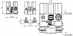 Han PE Modul, Stifteinsatz, Crimp, 25 mm