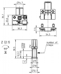 Han PE Modul, Buchseneinsatz, Crimp, 25 mm