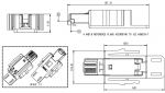 Han RJ45 Datensteckverbinder