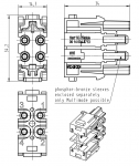 Han SC-Modul Buchseneinsatz