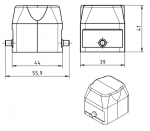 Han-Modular Twin Abdeckkappe