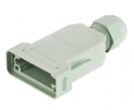 Han-Modular ECO coupler IP65, with PE