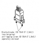 HAN-Modular ECO Kupplungsgehuse IP20 mit PE