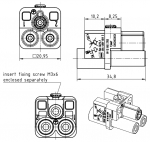 Han Q 2/0 Buchseneinsatz 1,5 - 2,5 mm