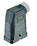 Han-Compact hood, M25, side entry, for Han-Compact half cable gland