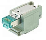 Han-Brid RJ45 C hybrid network connector, Cat6