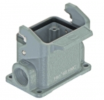 Han HMC 6 B surface mounted housing, side entry, M20