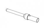 Han D-Sub HMC contact, male, 0,08-0,21 mm