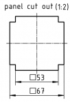 Han 10B Drive Motoranschlussgehuse, pulverbeschichtet, Lngsbgel