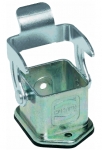 Han EMV 3A Anbaugehuse, gerade, zur Leiterplattenanbindung mit HanQ5/0, Lngsbgel, unlackiert