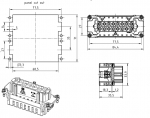 Han 16E Buchseneinsatz, Crimp, (17-32), 0,14 - 4 mm