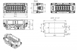 Han 32EE Stifteinsatz, Crimp, 0,14 - 4 mm