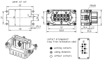 Han 6 Hv ES Buchseneinsatz, 0,14 - 2,5 mm, Kfigzugfeder