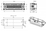 Han 24E Stifteinsatz, Crimp, 0,14 - 4 mm