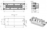 Han 24E Buchseneinsatz, Crimp, 0,14 - 4 mm