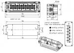 Han 10 Hv ES Stifteinsatz, 0,14 - 2,5 mm, Kfigzugfeder