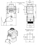 Han-Compact Sockelgehuse, Pg16