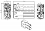 Han CC Protected-Modul Stifteinsatz, 1,5 - 6 mm, Crimp