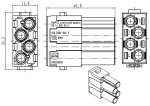 Han CC Protected-Modul Buchseneinsatz, 1,5 - 6 mm, Crimp