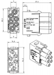 Han E-Protected-Modul Buchseneinsatz, 0,14 - 4 mm, Crimp