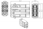 Han CD-Modul Stifteinsatz, 0,14 - 6 mm, Crimp