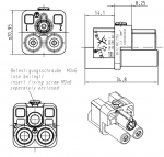 Han Q 2/0 Buchseneinsatz 2,5 - 6 mm