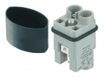 HAN Q 2/0 High Voltage male insert 4 - 10 mm²