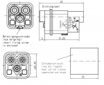 HAN Q 2/0 High Voltage Stifteinsatz 4 - 10 mm