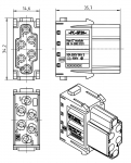 Han E-Modul Buchseneinsatz, 0,14 - 4 mm, Crimp