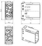 Han EE-Modul Stifteinsatz, 0,14 - 4 mm, Crimp