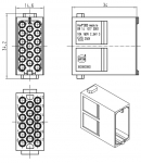 Han DDD-Modul Stifteinsatz, 0,14 - 2,5 mm, Crimp