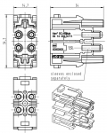 Han SC-Modul Buchseneinsatz