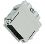 Han adapter modul without D-Sub-insert male insert