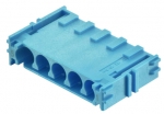 Han-Yellock modul, crimp termination, blue